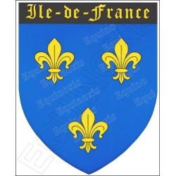 Magnet régional – Blason Ile-de-France