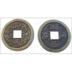 Pièces chinoises Feng-Shui – 33 mm – Lot de 10