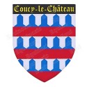 Magnet régional – Blason Coucy-le-Château