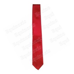 Cravate maçonnique – Chapitre Français – Rouge