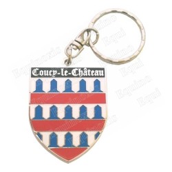 Porte-clefs régional – Blason Coucy-le-Château