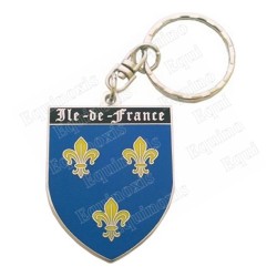 Porte-clefs régional – Blason Ile-de-France