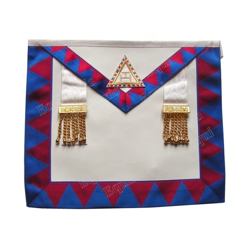 Tablier maçonnique en cuir – Arche Royale Domatique – Compagnon