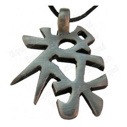 Pendentif Feng-Shui – Pendentif idéogramme chinois – Prospérité