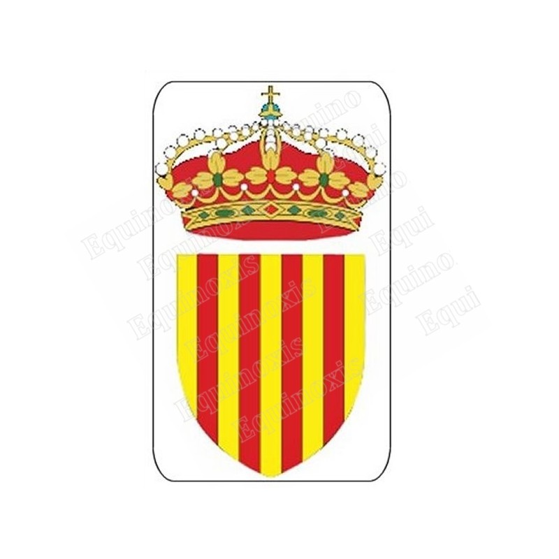 Magnet régional – Blason catalan