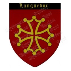 Magnet régional – Blason Languedoc