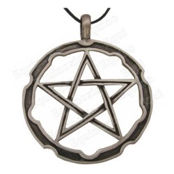 Pendentif symbolique – Pentagramme dans cercle
