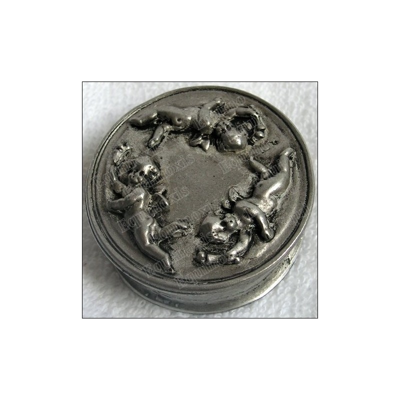 Broche Vintage Chat-ange En étain – Modèle Ailé, Référence Y150 – Occasion