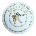 Badge / Macaron GLNF – Grande tenue provinciale – Grand Expert – Bretagne – Brodé machine